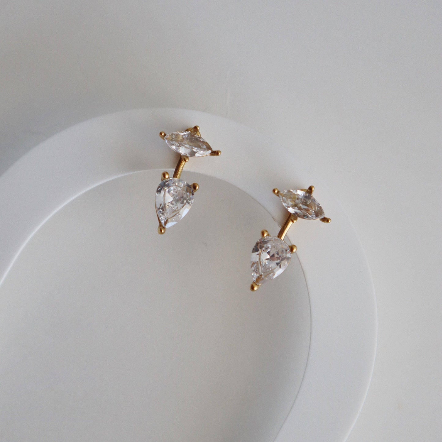 Camilla Zircon Drop Earrings