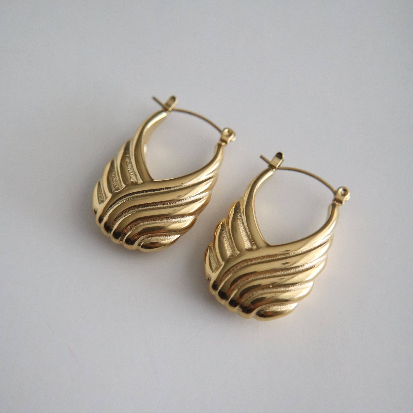 Aspen Hoops | Statement Hoop Earrings