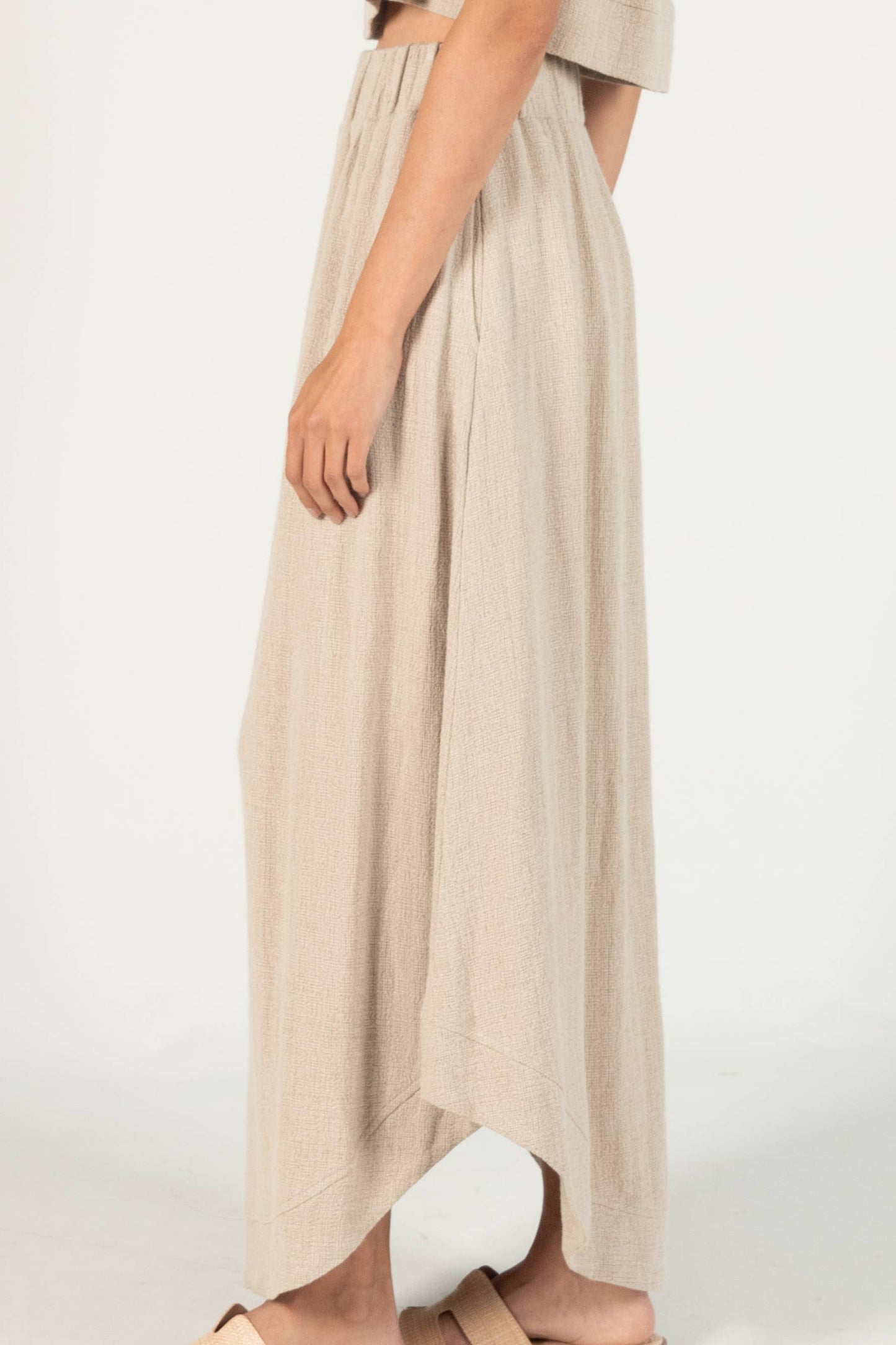 P. CILL Linen Maxi Skirt