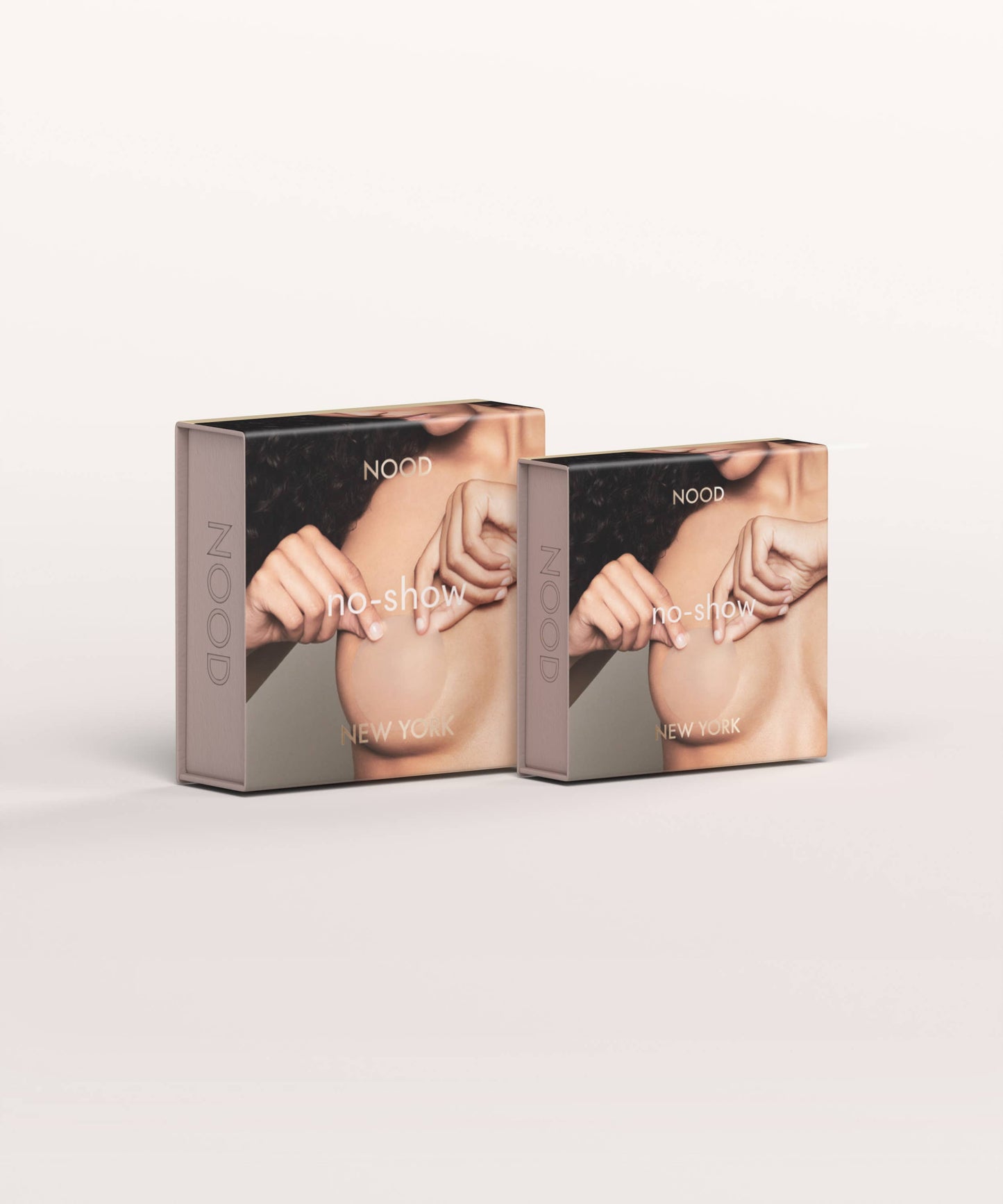 No-Show | Reuasble Adhesive Nipple Covers/ No 5 Soft Tan