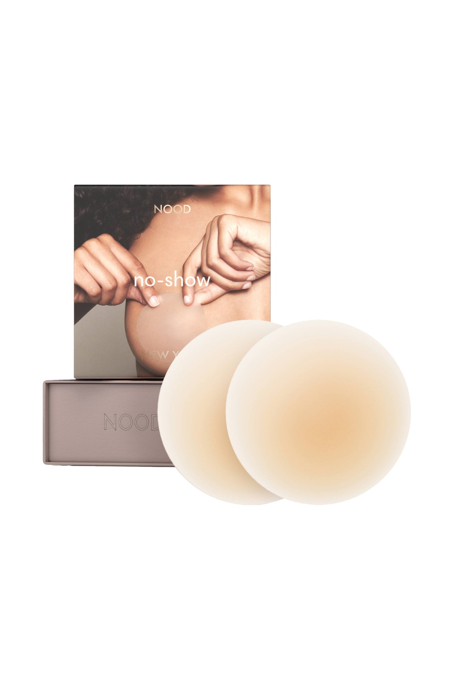 No-Show | Reusable Adhesive Nipple Covers: No 3 Buff