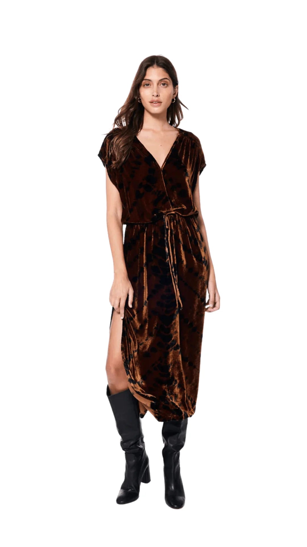 Kellyn Dress Golden Tiger's Eye