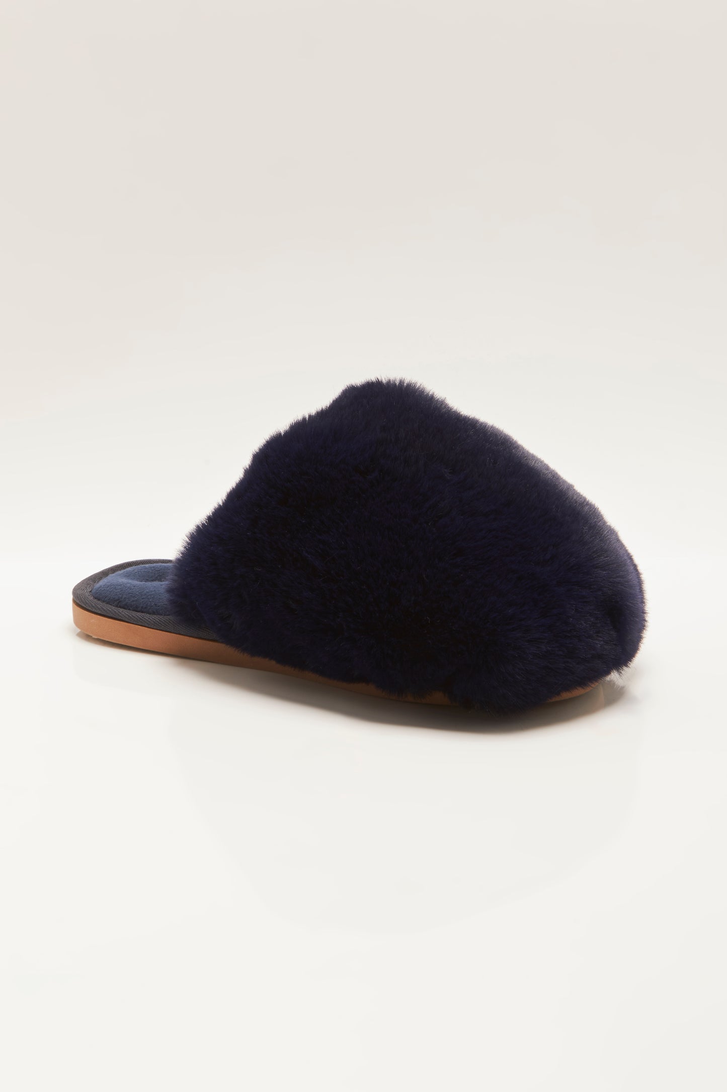 Snowball Slippers-Navy