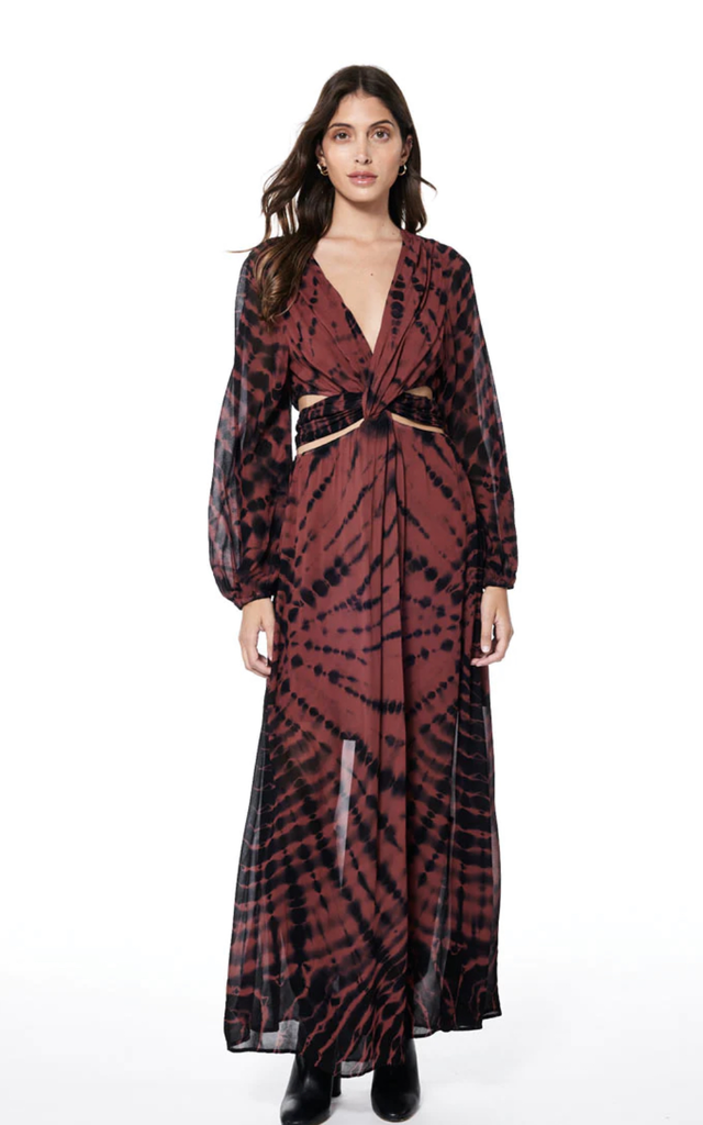 Amaia Dress Whiskey Tiger's Eye
