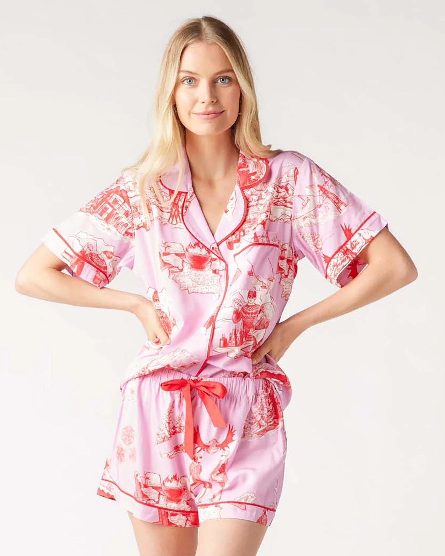 Apres Ski Pajama Short Set