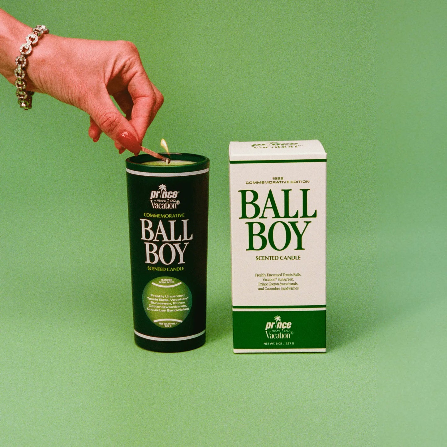 Vacation Candle-Ball Boy