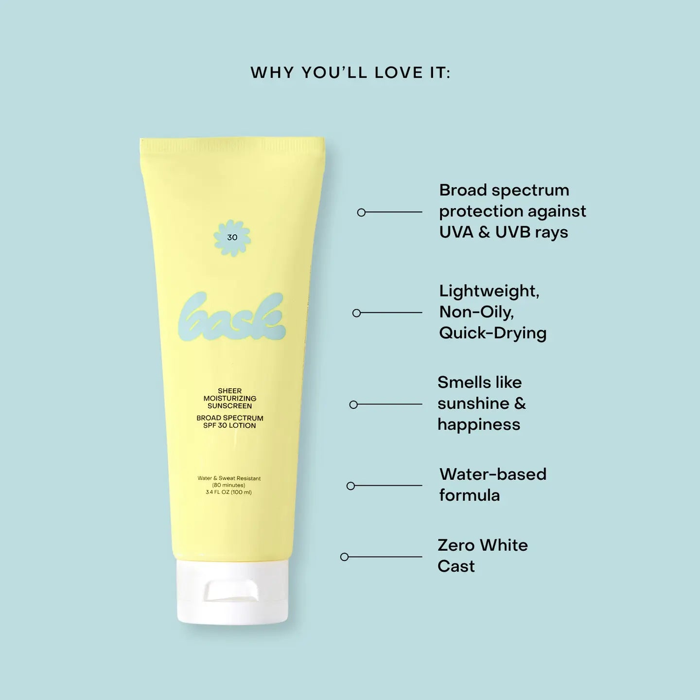 Bask Spf 30 Lotion Sunscreen
