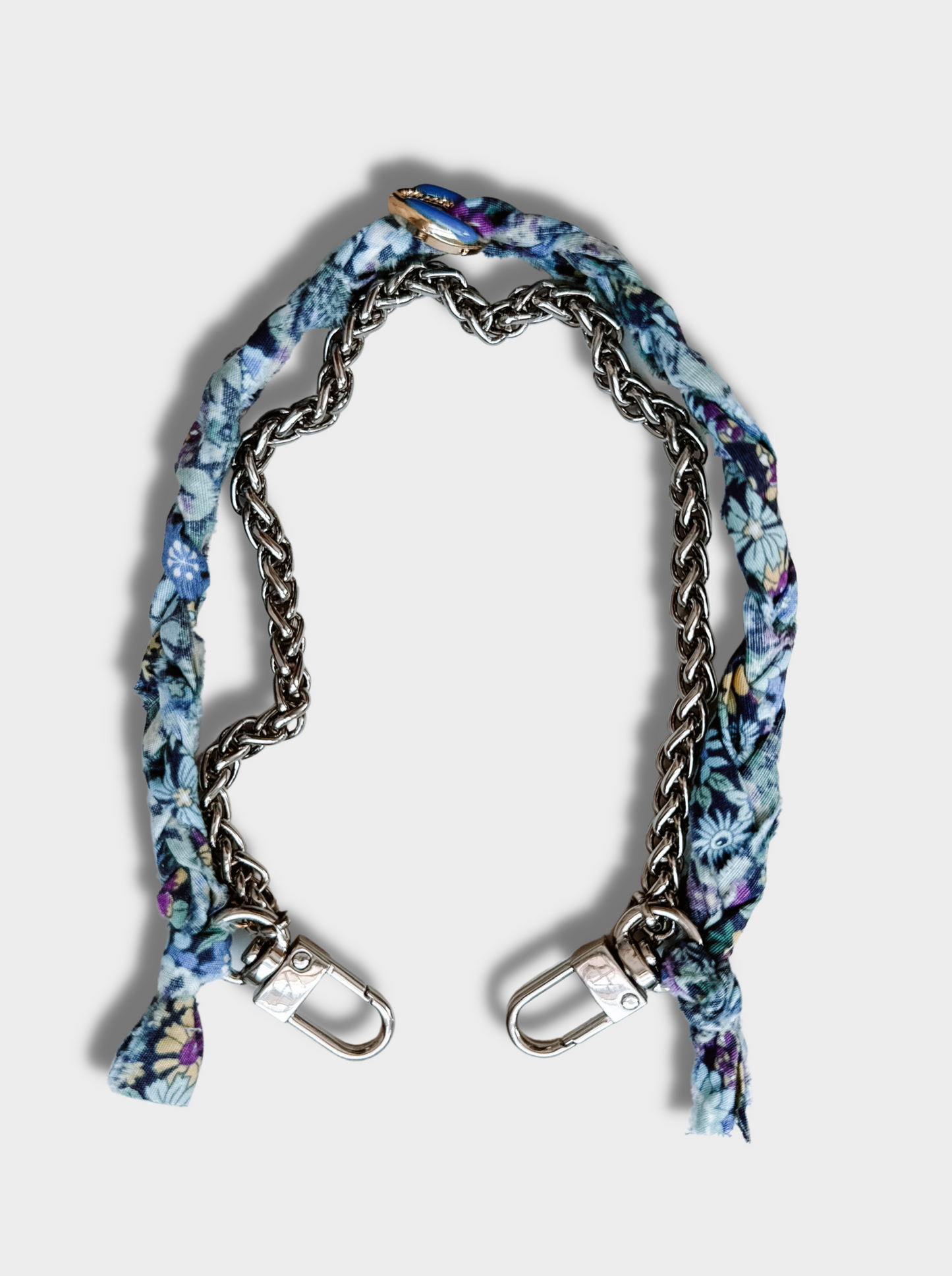 Bluebell Phone Wristlet: Gold Chain