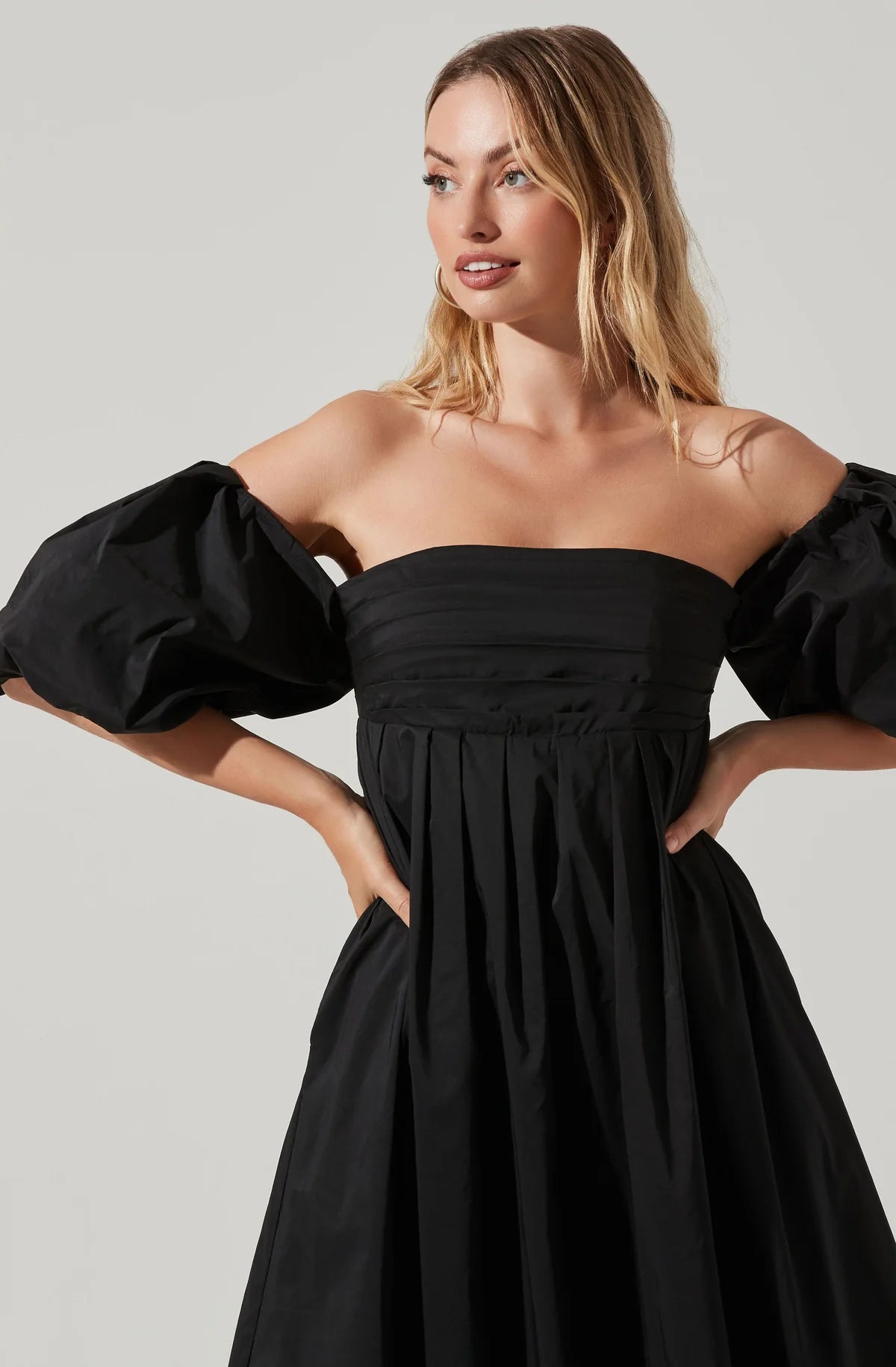 Black Carlin Dress