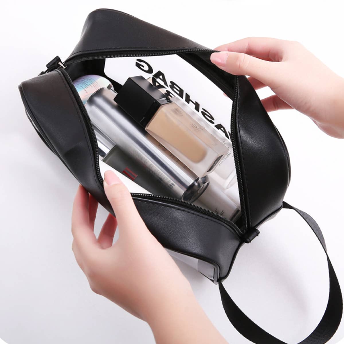 3 Set Travel Bag Set-Black