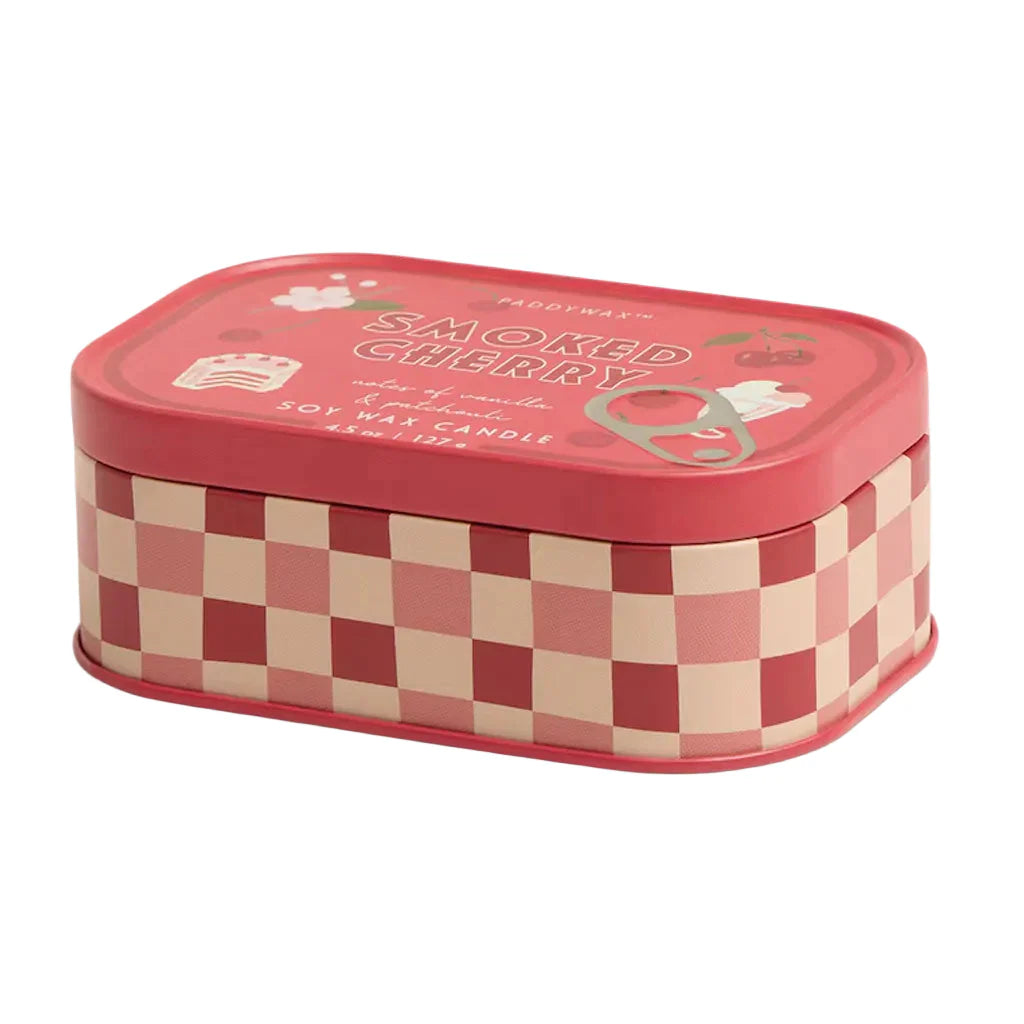 Smoked Cherry Tin Candle