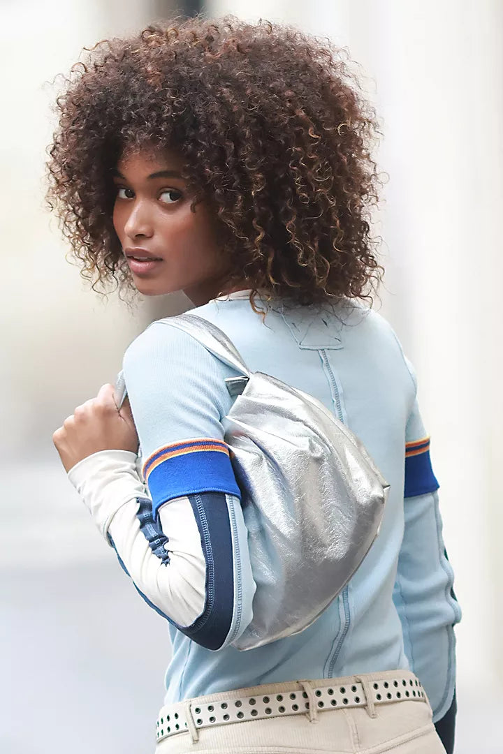 Viva La Vegan Silver Clutch