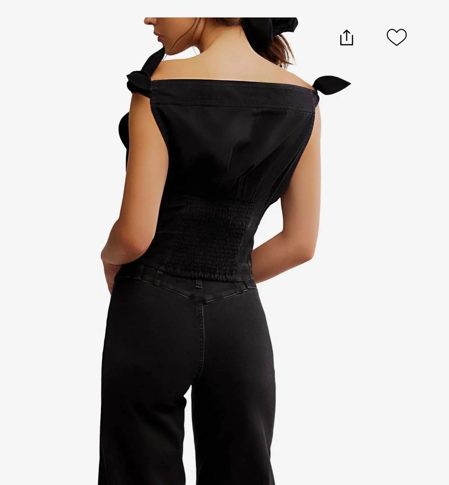 Louie Indigo Top