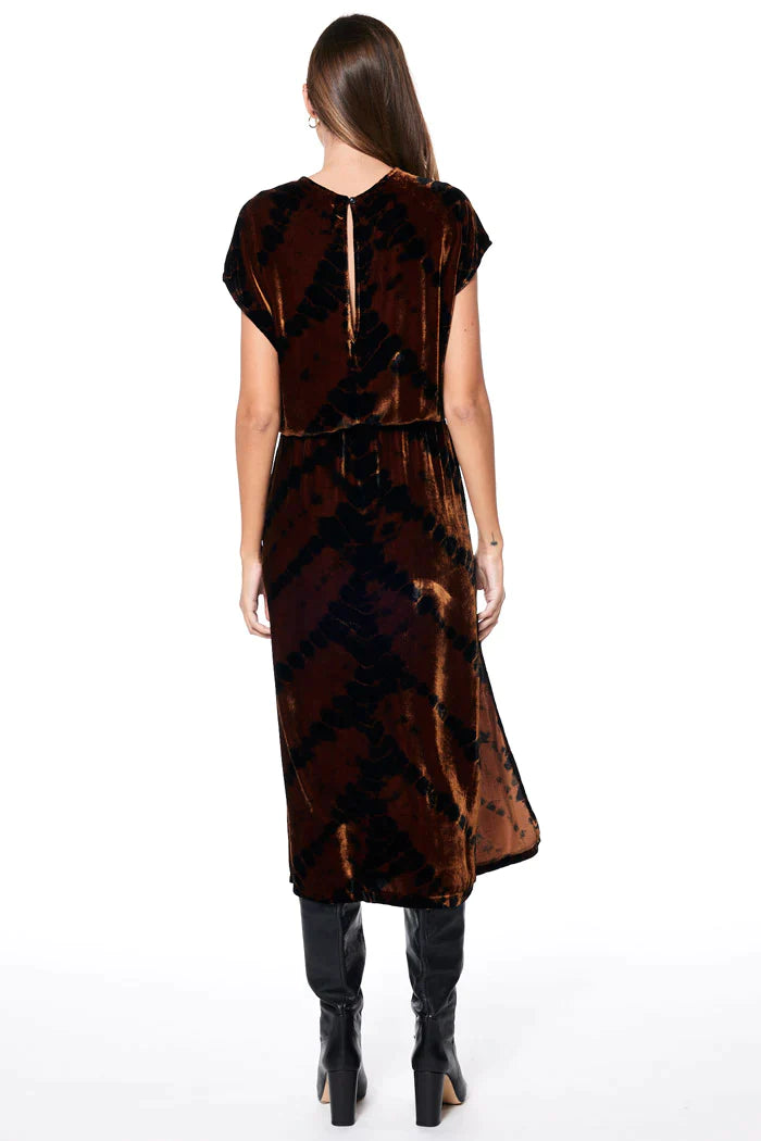 Kellyn Dress Golden Tiger's Eye