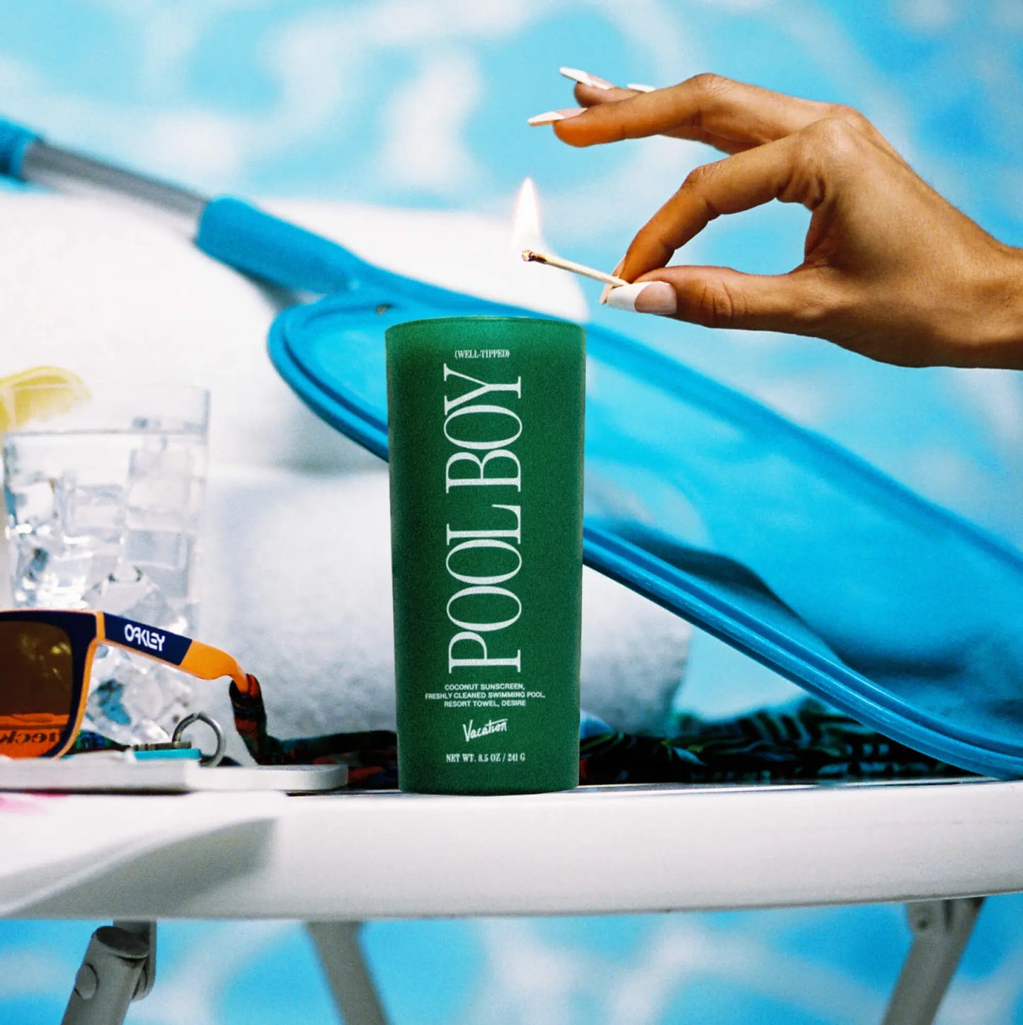 Vacation Candle-Poolboy