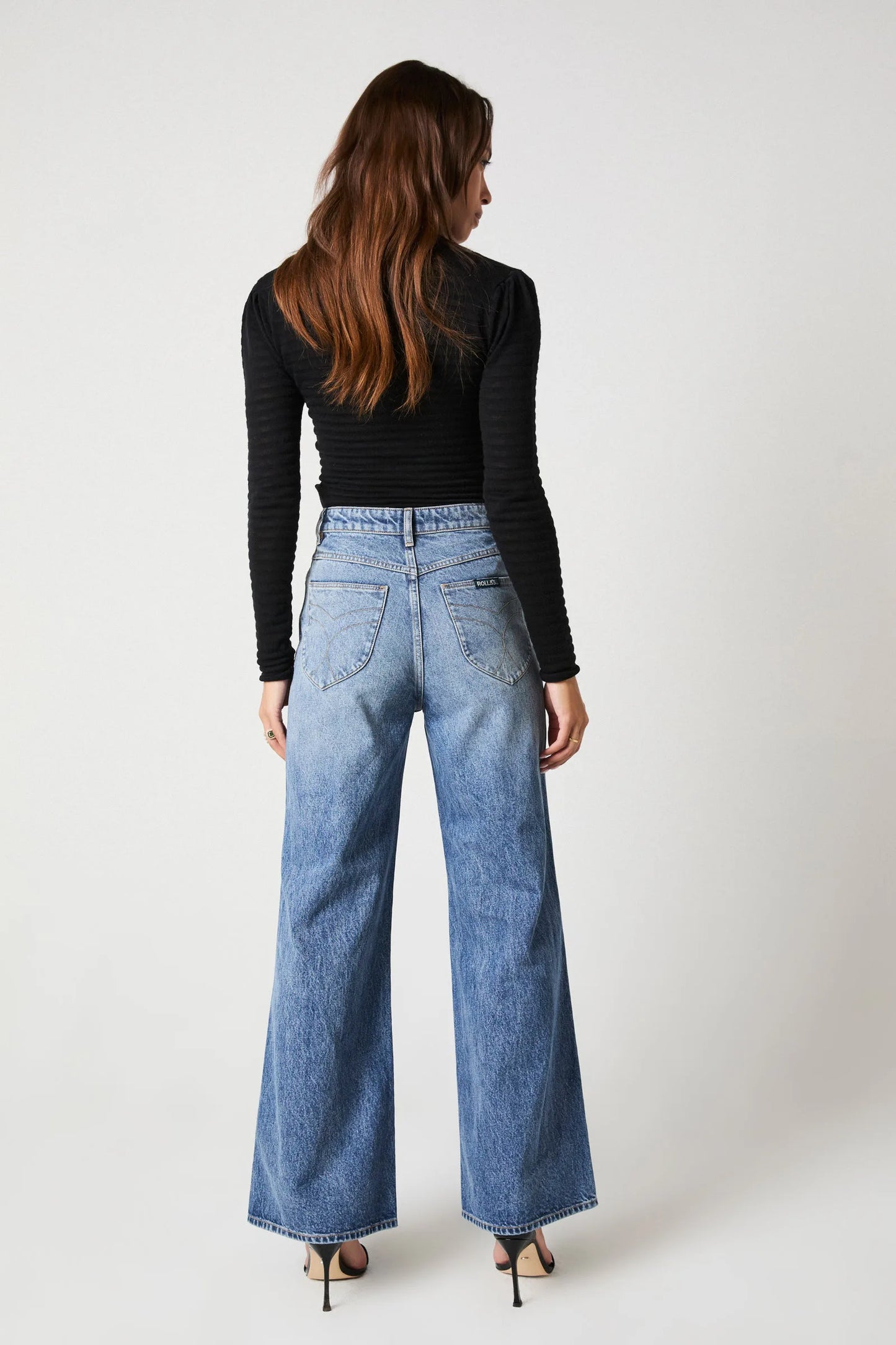 Rolla's Studio Flare Worn Jeans