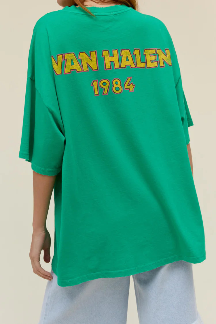 Van Halen Tee OS-Green