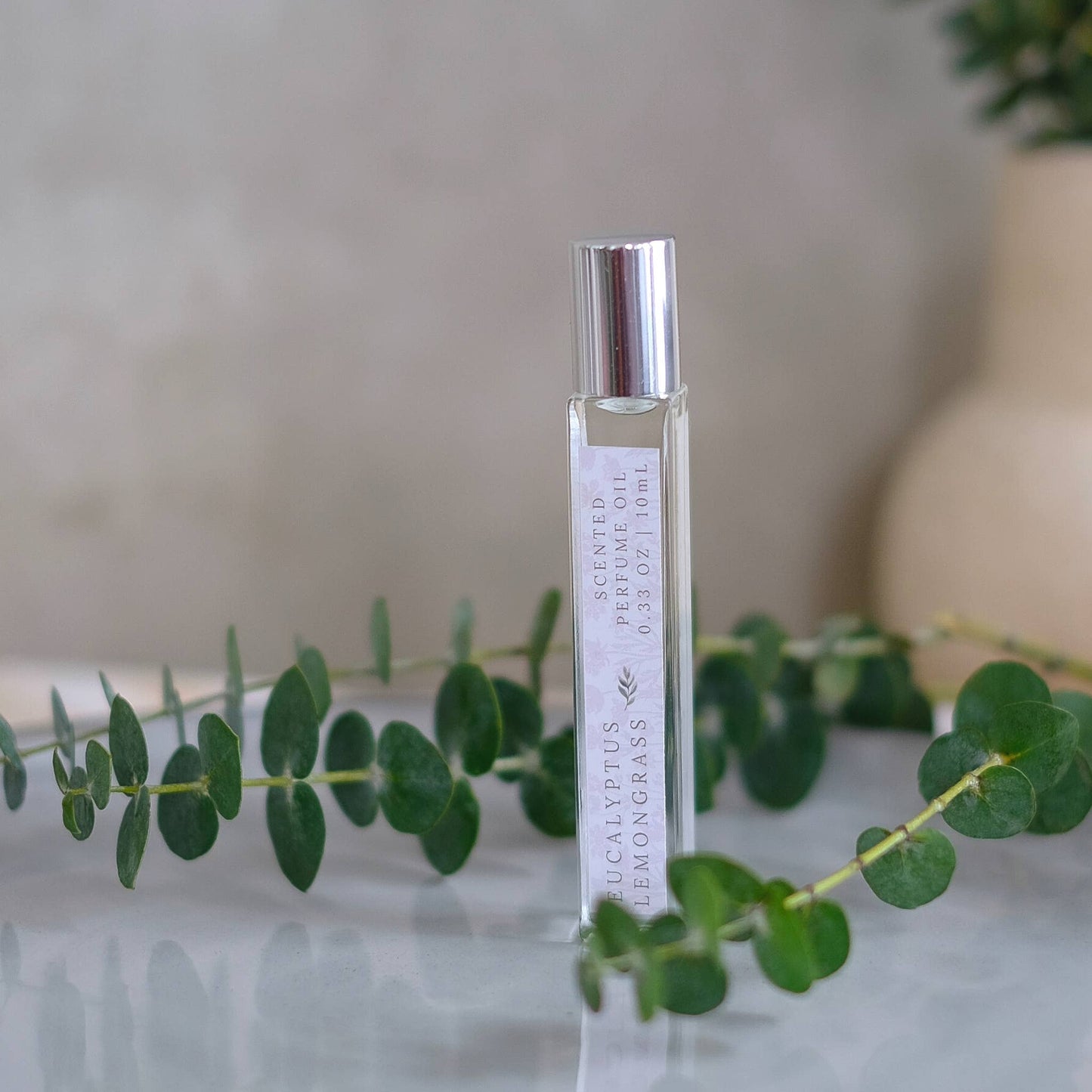 Lemongrass + Eucalyptus Rollerball Perfume Oil