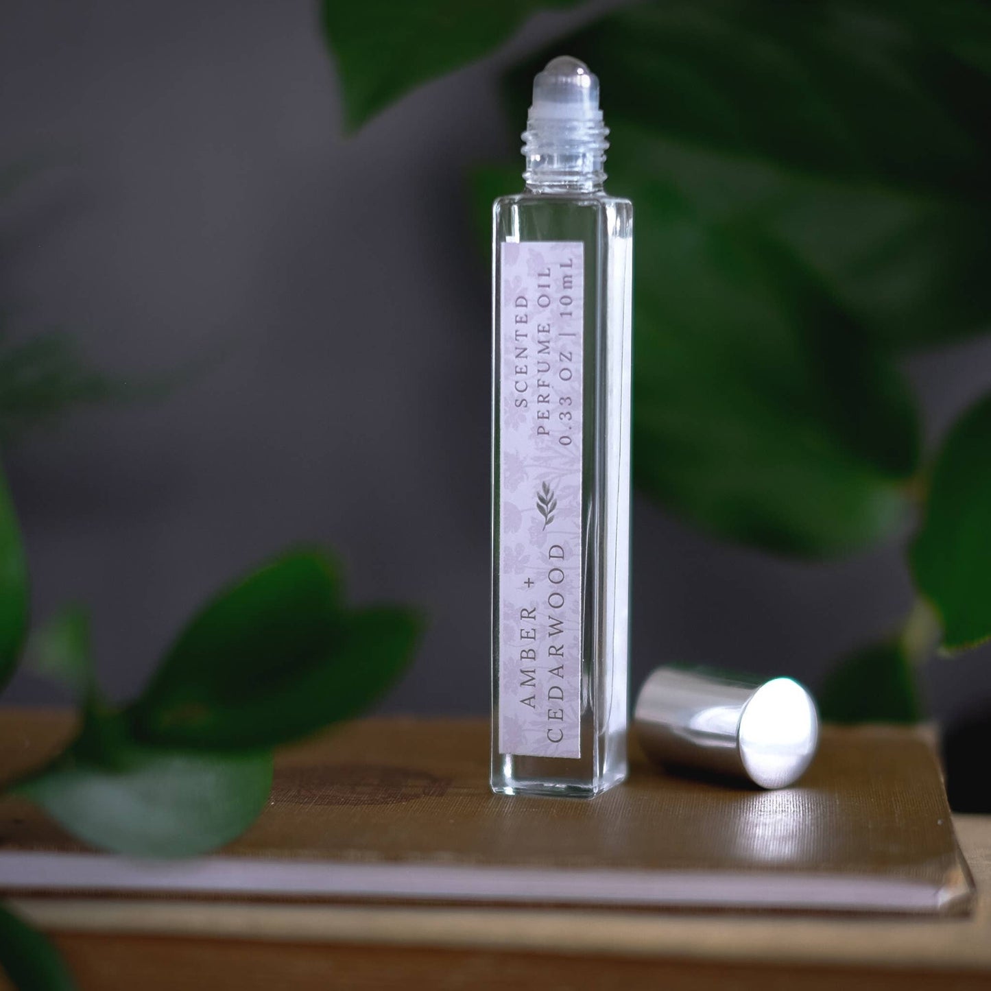 Amber + Cedarwood Rollerball Perfume Oil