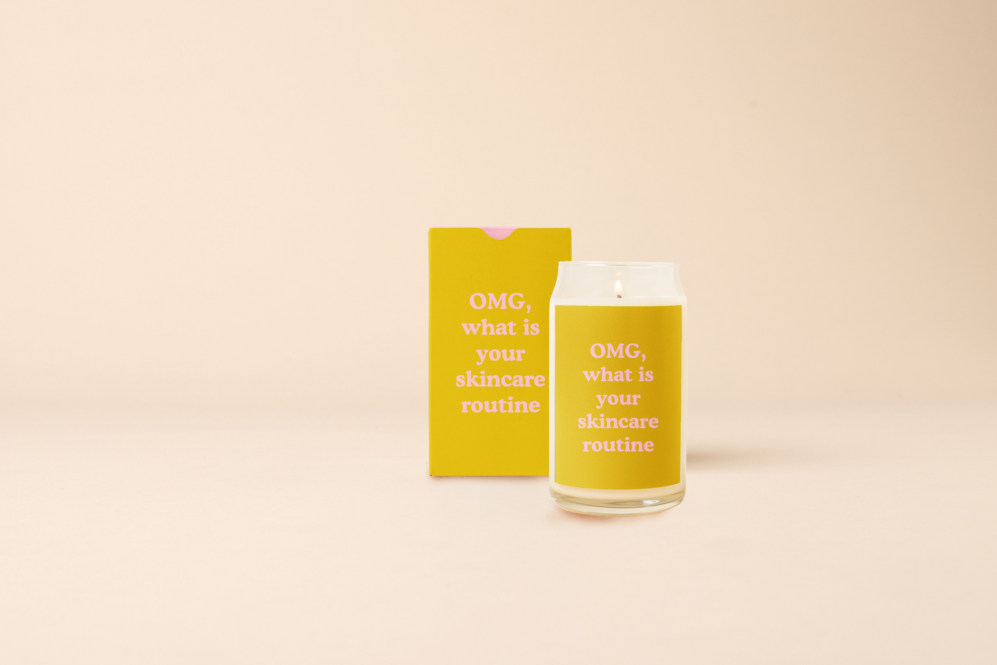 Talking Out of Turn Candle Cans - OMG What is Your Skincare Routine