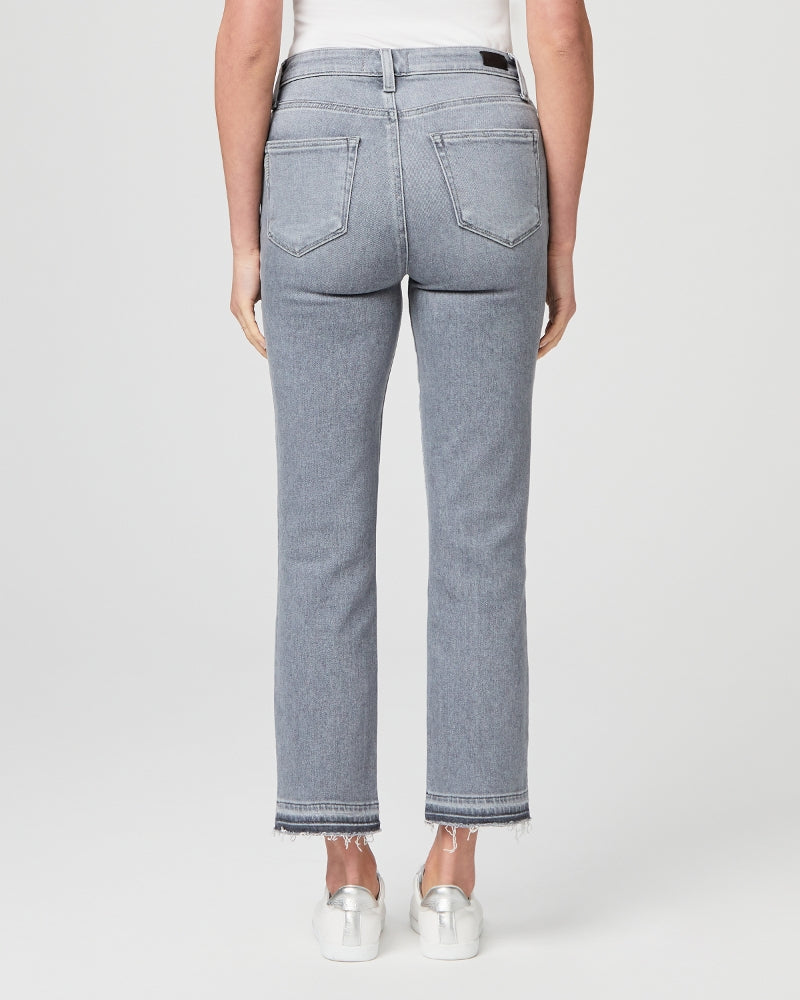 Cindy Crop Undone Hem Faded Pavement