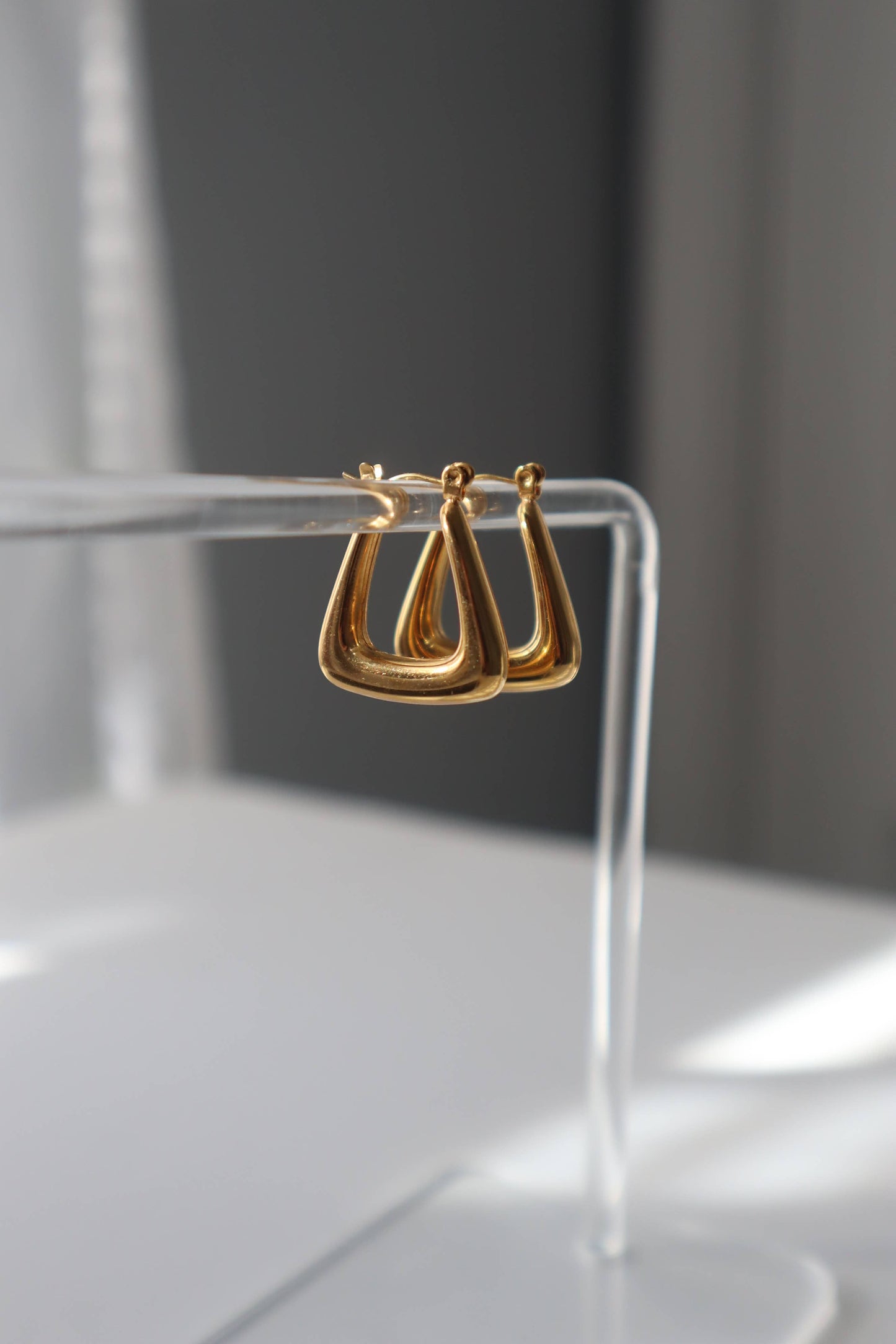 Maddie Hoops | Gold Hoops