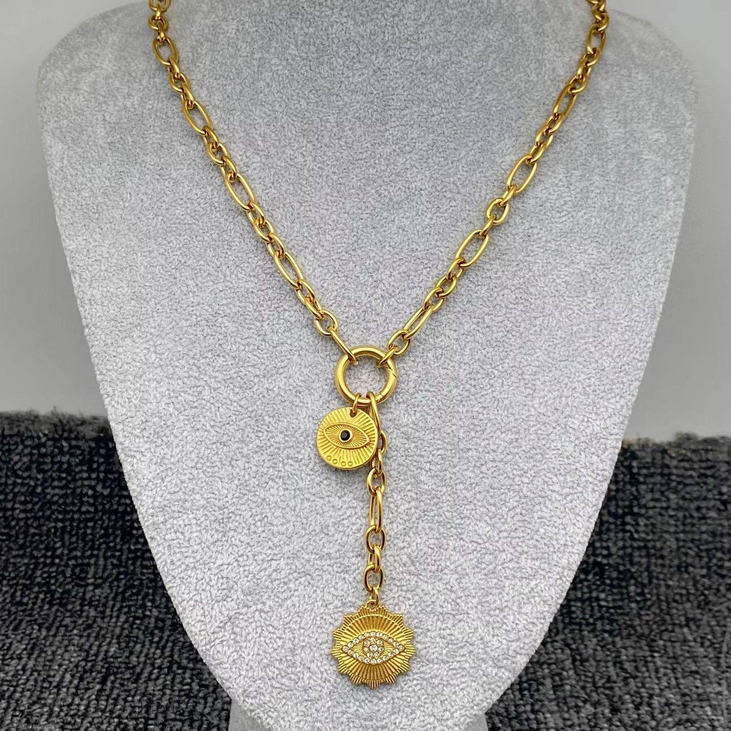 Evil Eye Charm Necklace