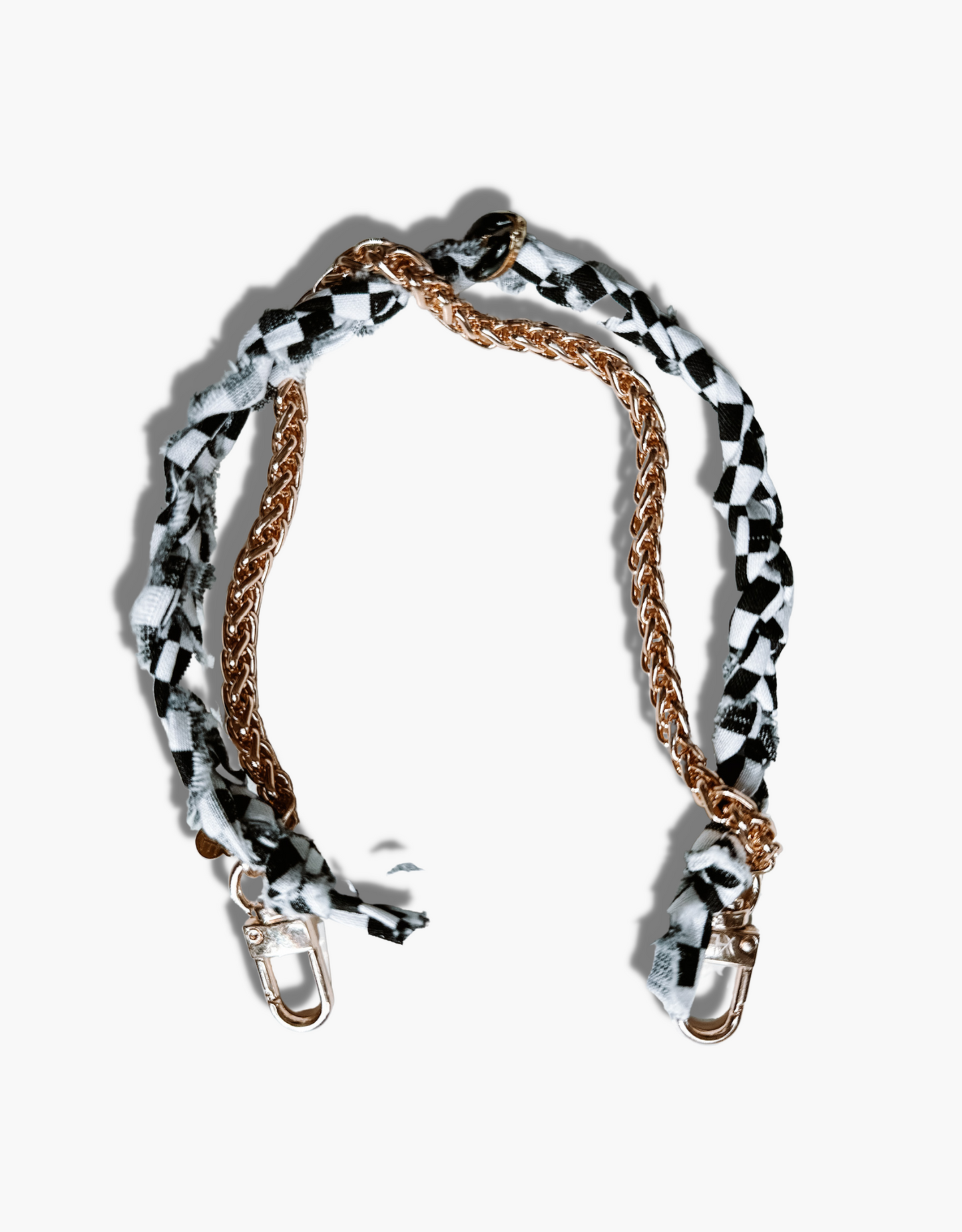 Memphis Phone Wristlet: Silver Chain