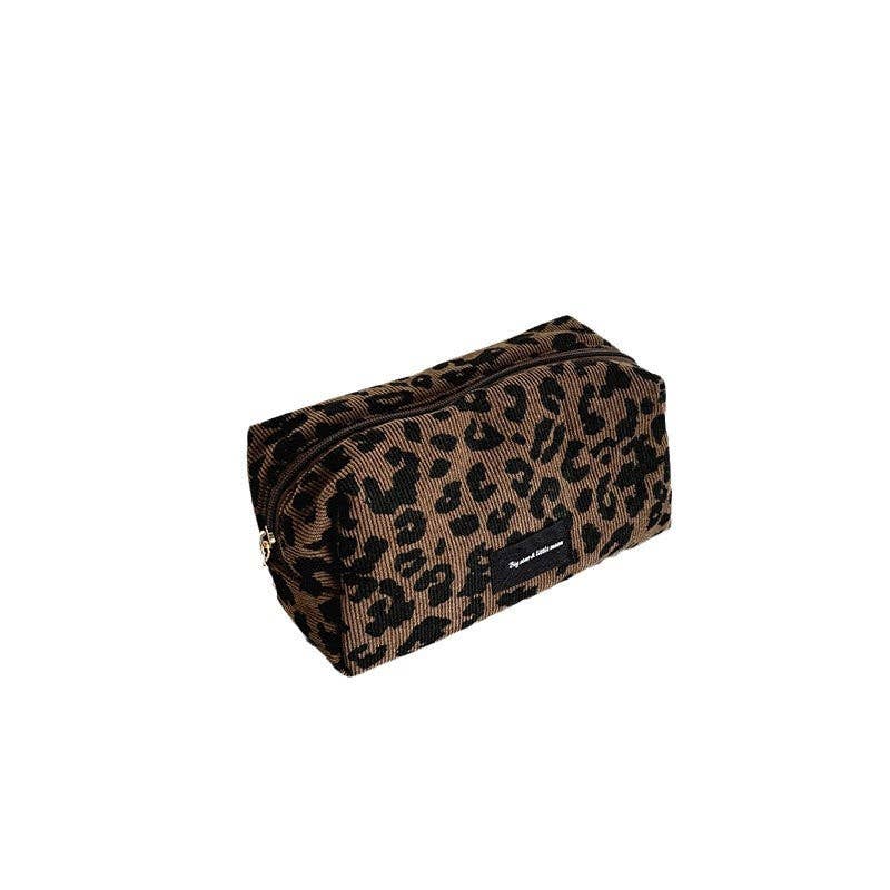 Leopard Cosmetic Bag