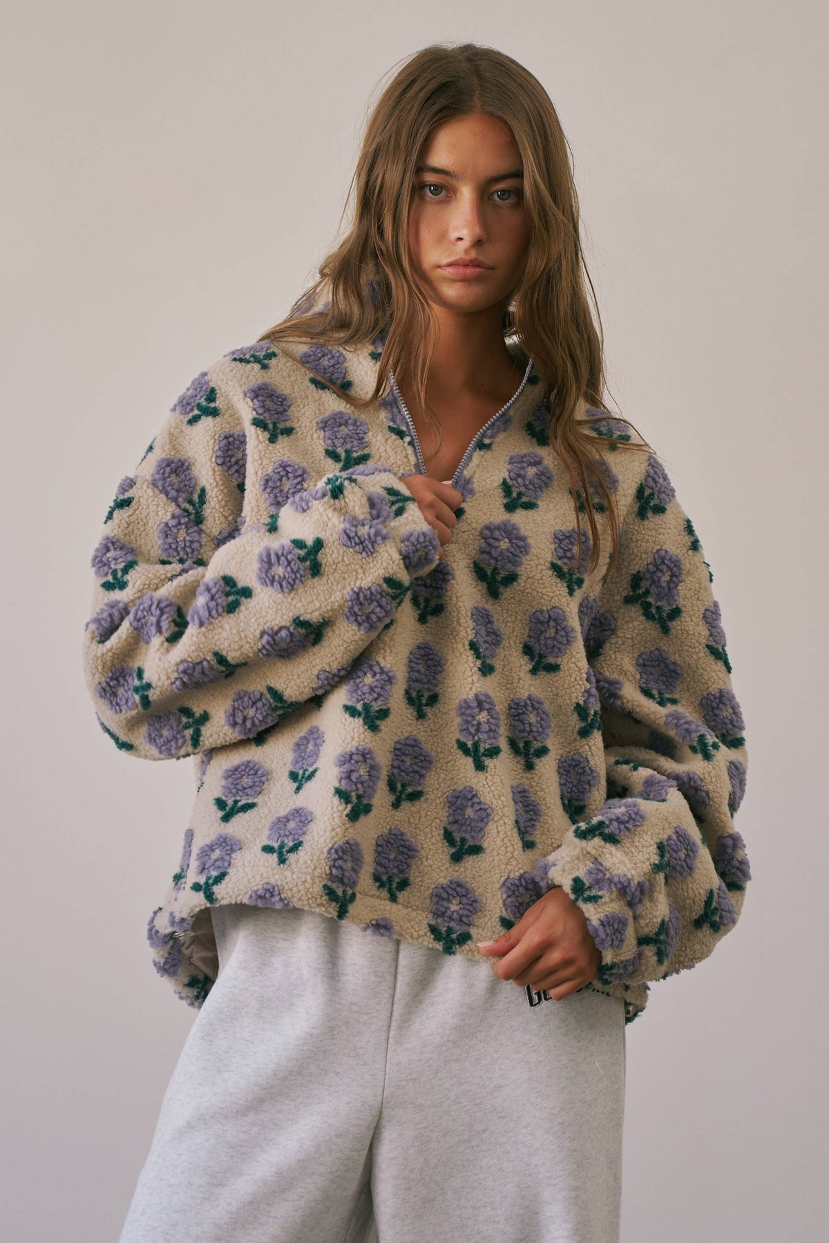 Floral Pullover