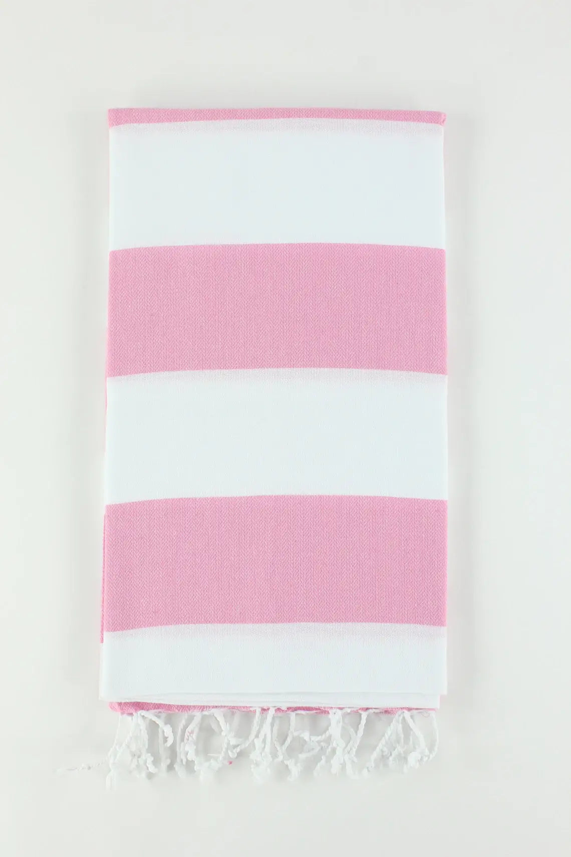 Turkish Pink and White Towel