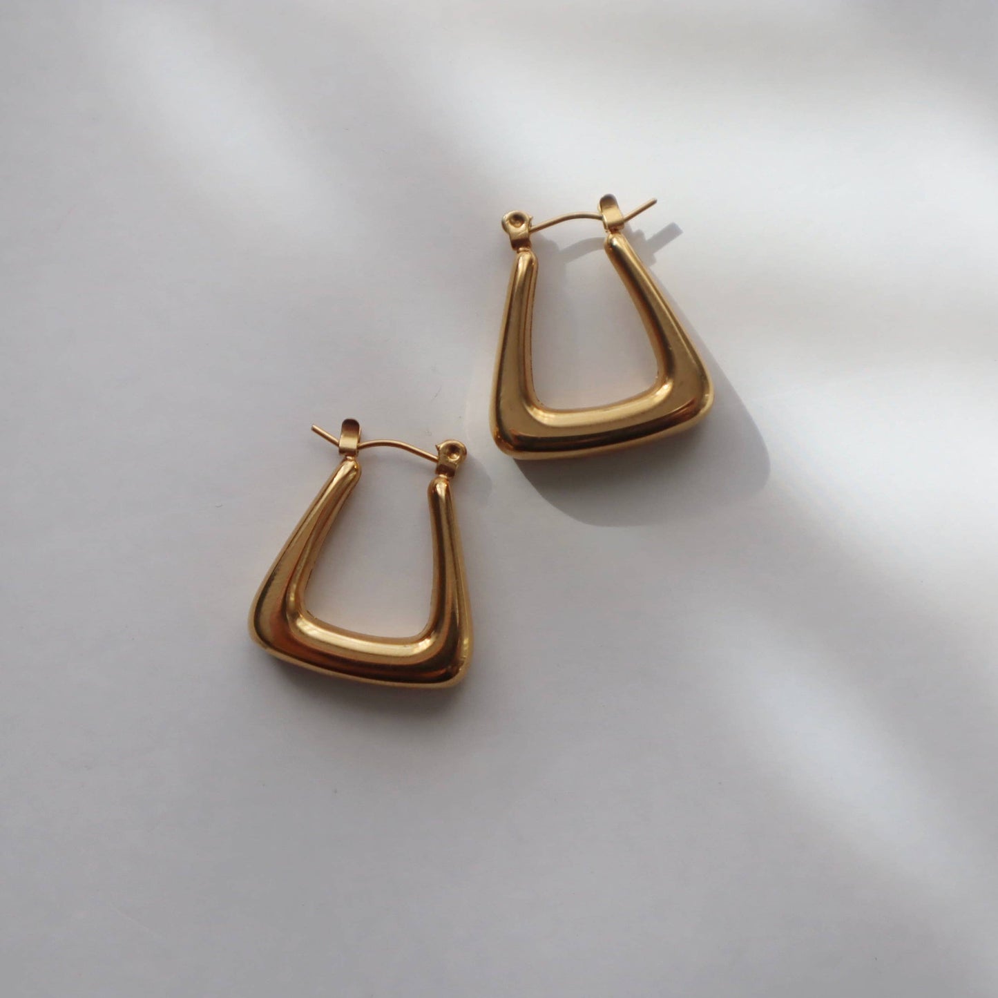 Maddie Hoops | Gold Hoops