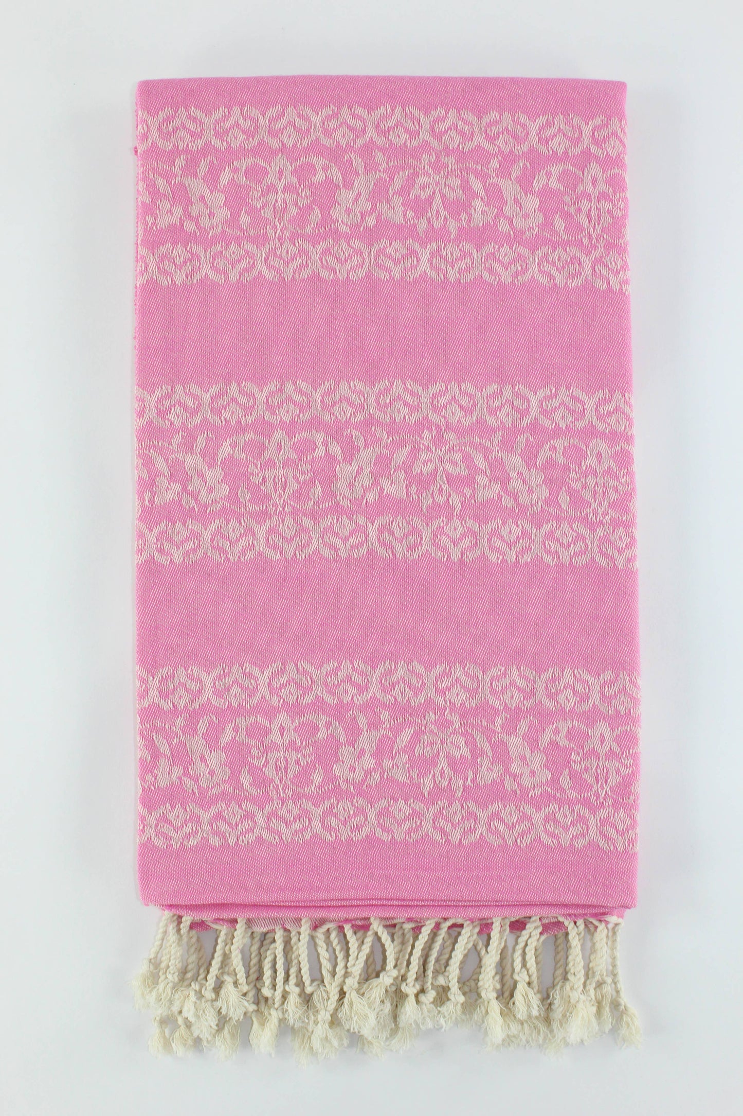 Turkish Fouta Towel: Pink