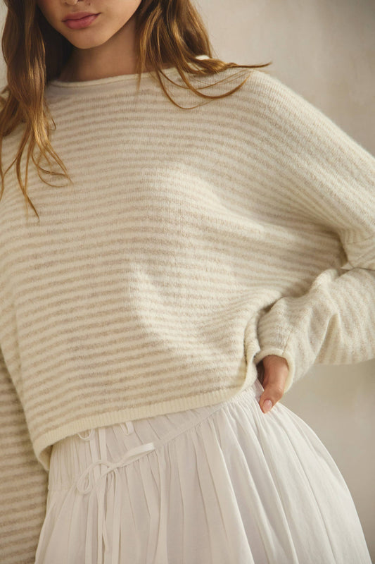 Babe Striped Sweater