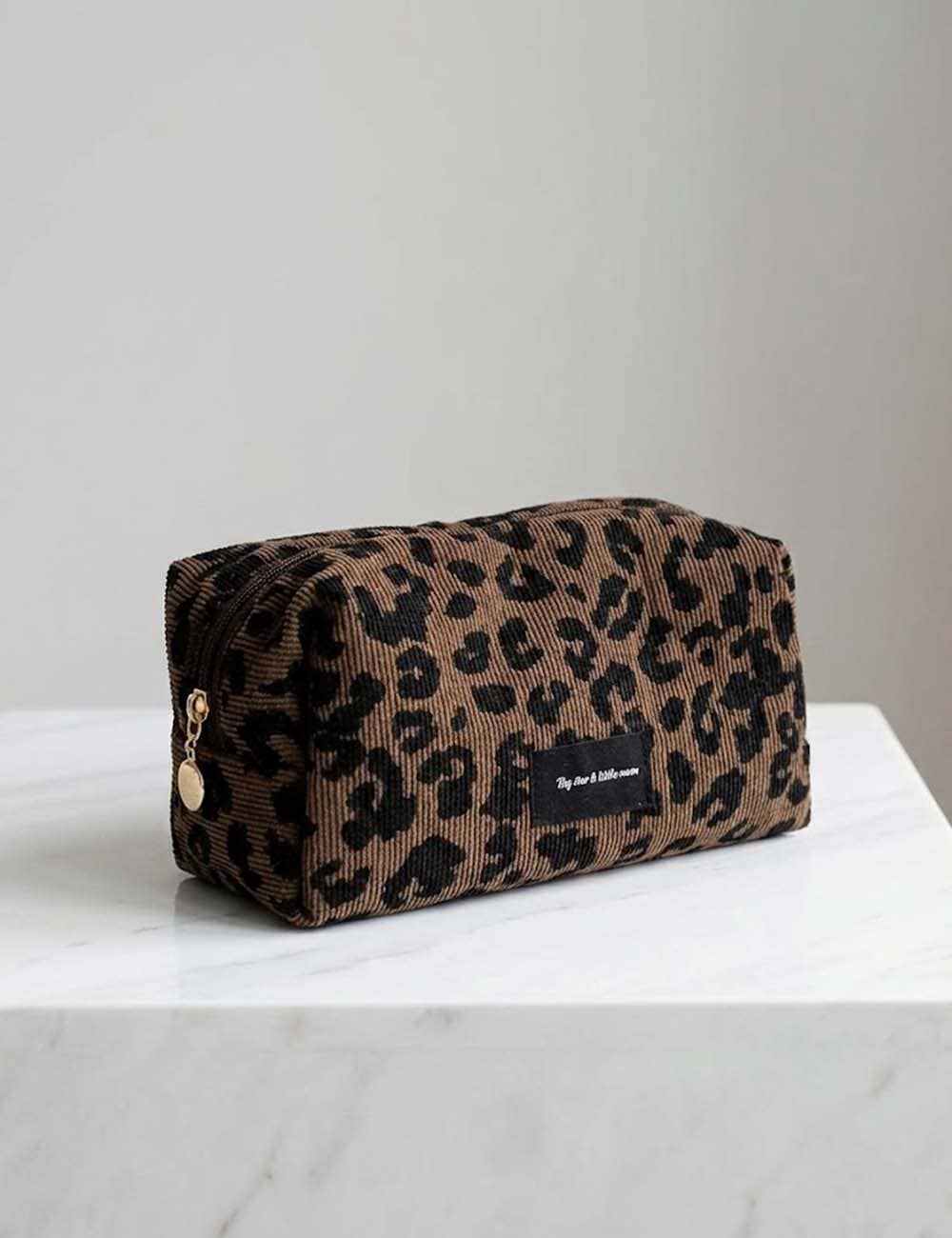 Leopard Cosmetic Bag