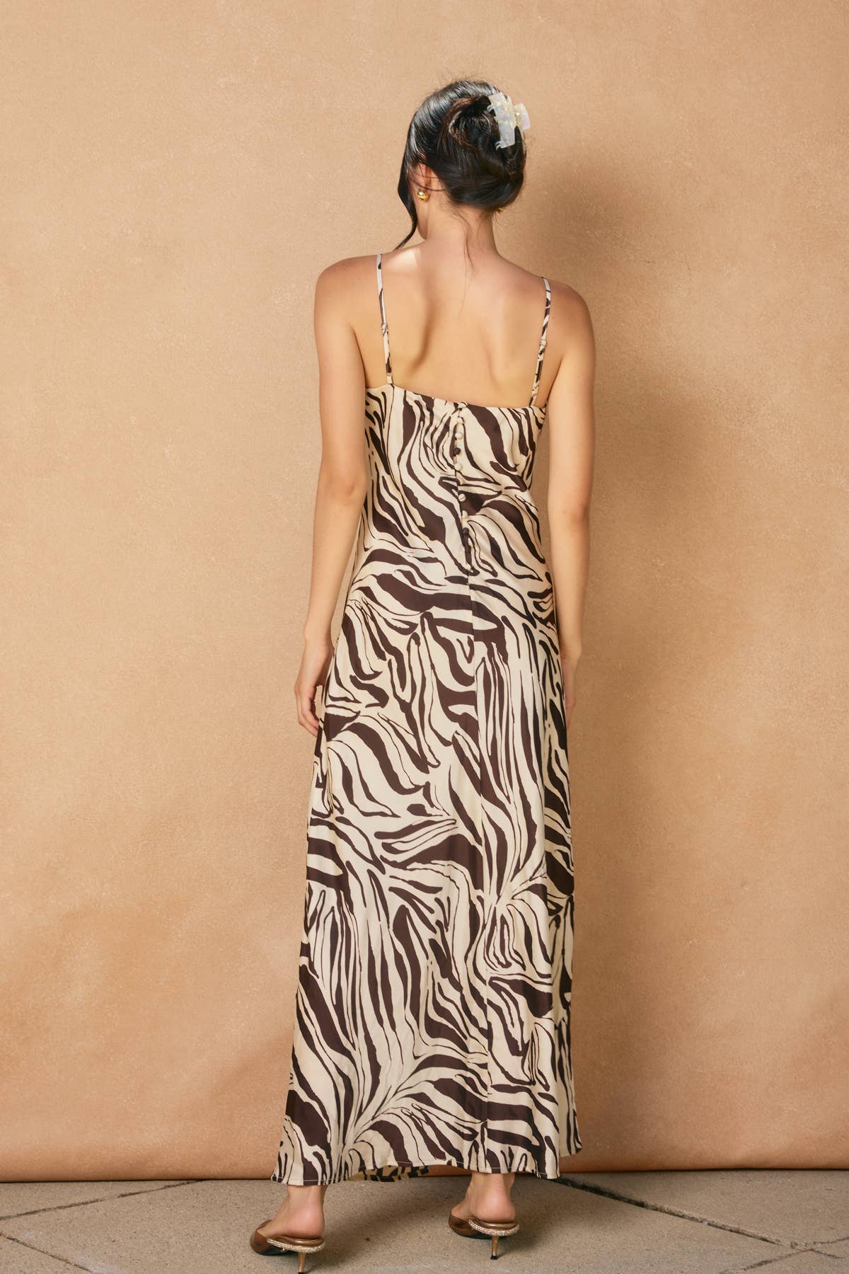 Zebra Maxi Dress