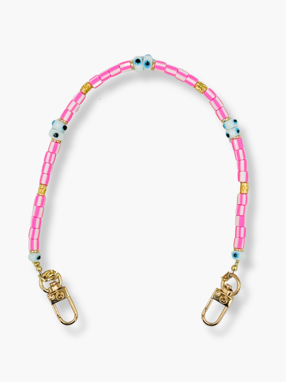 Santorini Phone Wristlet: No Chain / Pink