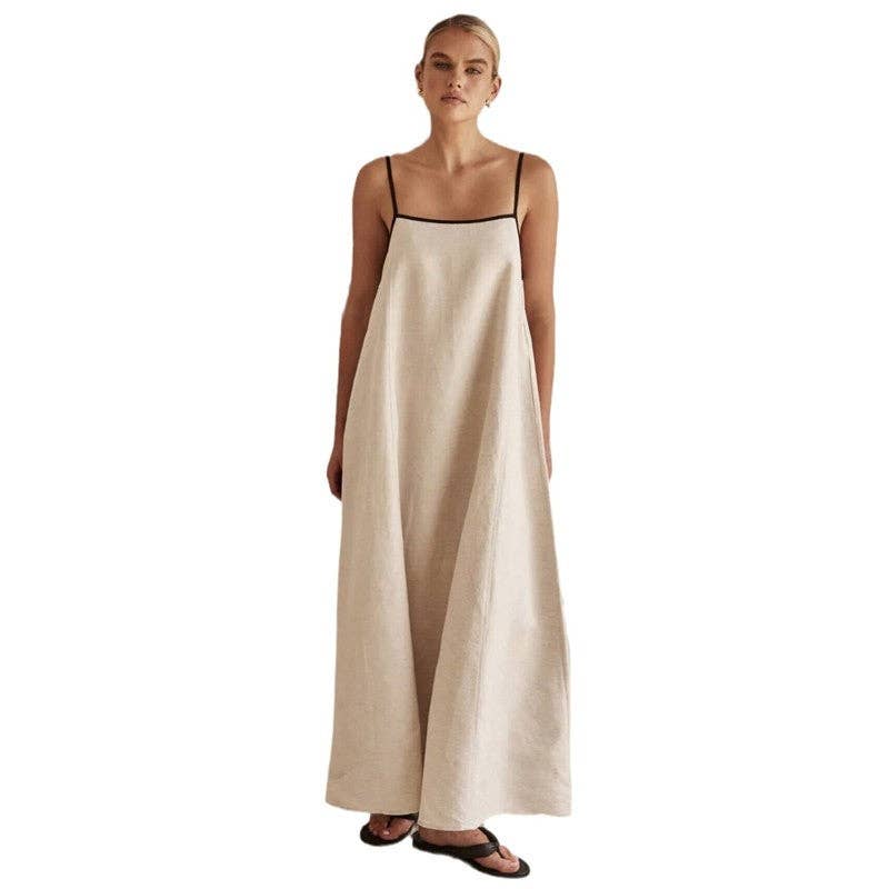 Apricot Strappy Maxi