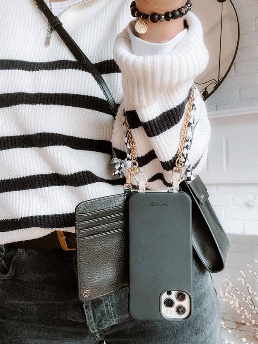 Memphis Phone Wristlet: Silver Chain