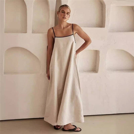 Apricot Strappy Maxi
