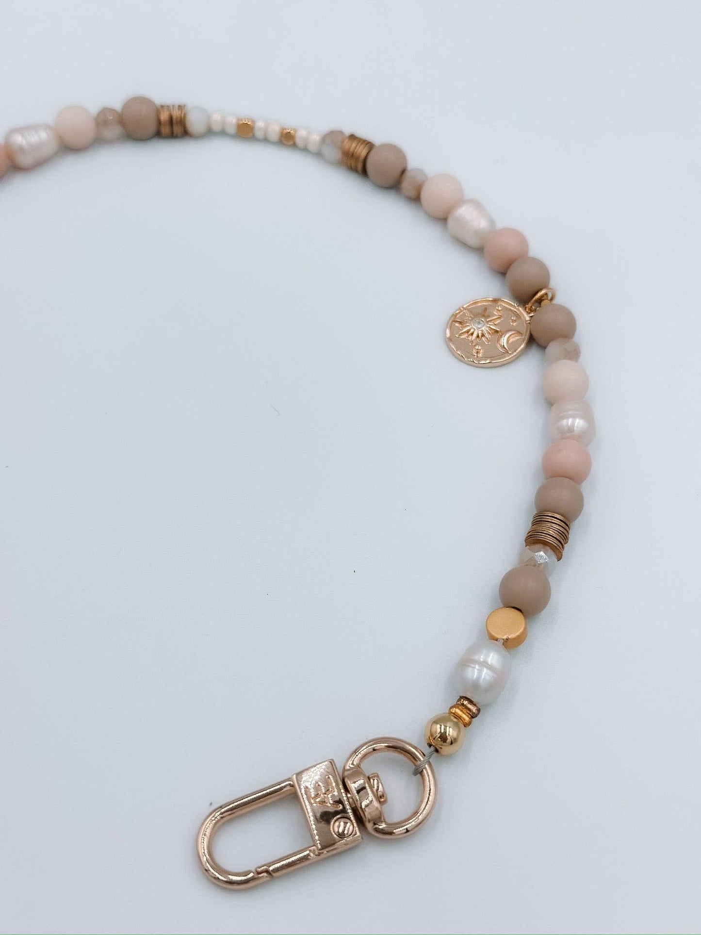 September Phone Wristlet: No Chain - Gold Snaps