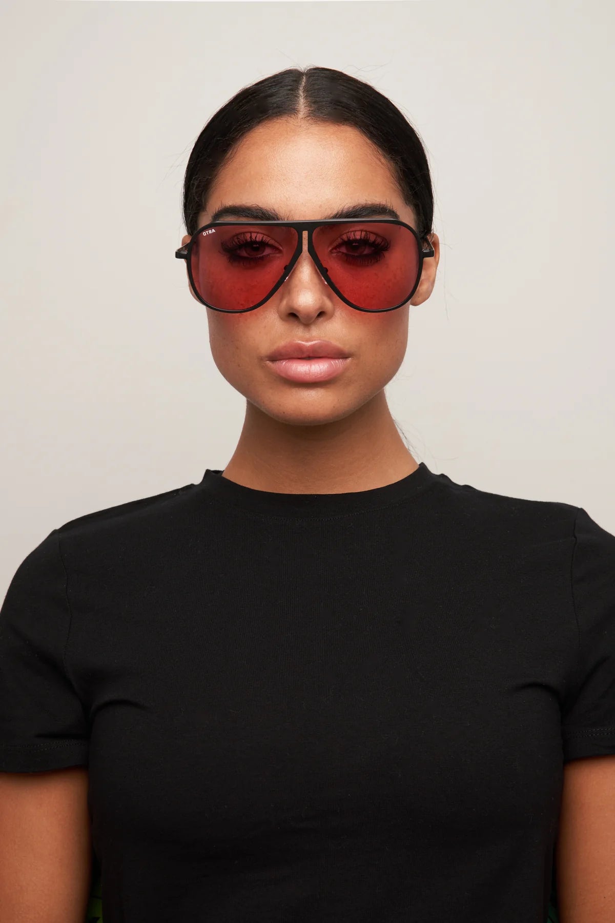 Ava Black/Pink Sunglasses