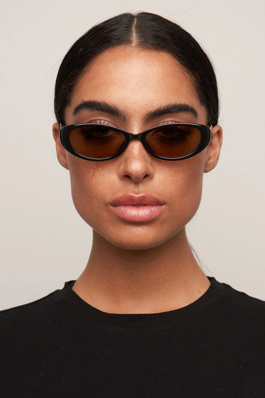 Cami Black/ Brown Sunglasses