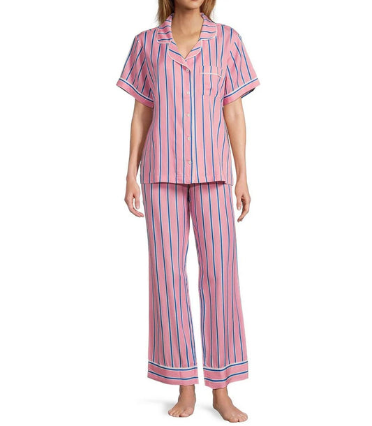 Resort Stripe Pajama Pant Set