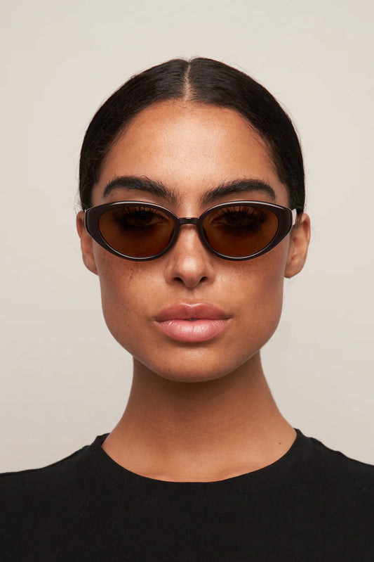 Greta Chocolate Sunglasses