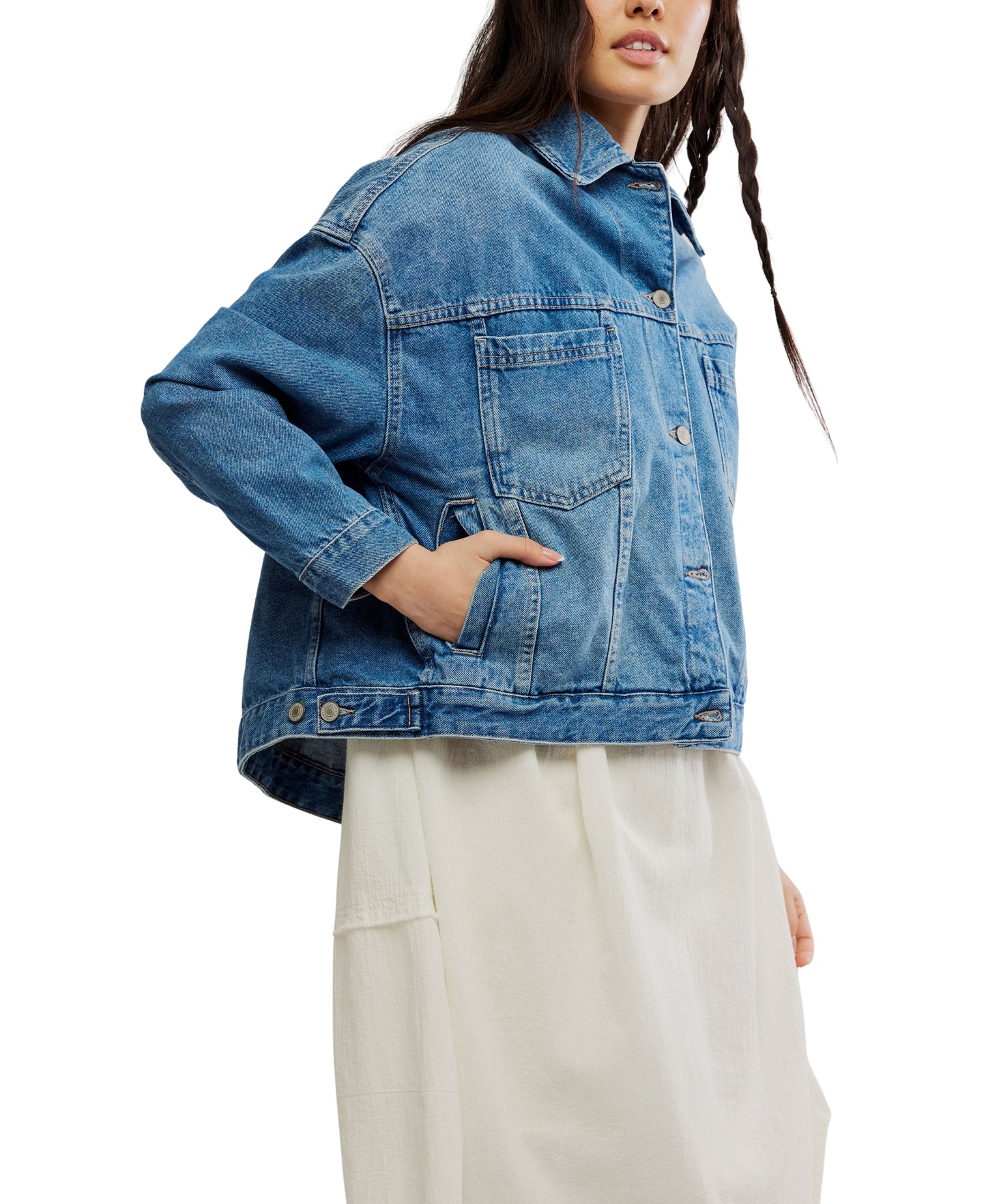 Opal Swing Denim Jacket