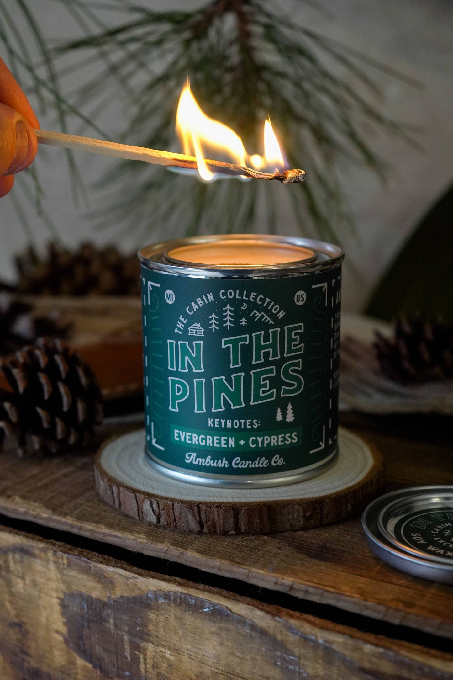 In The Pines Candle
