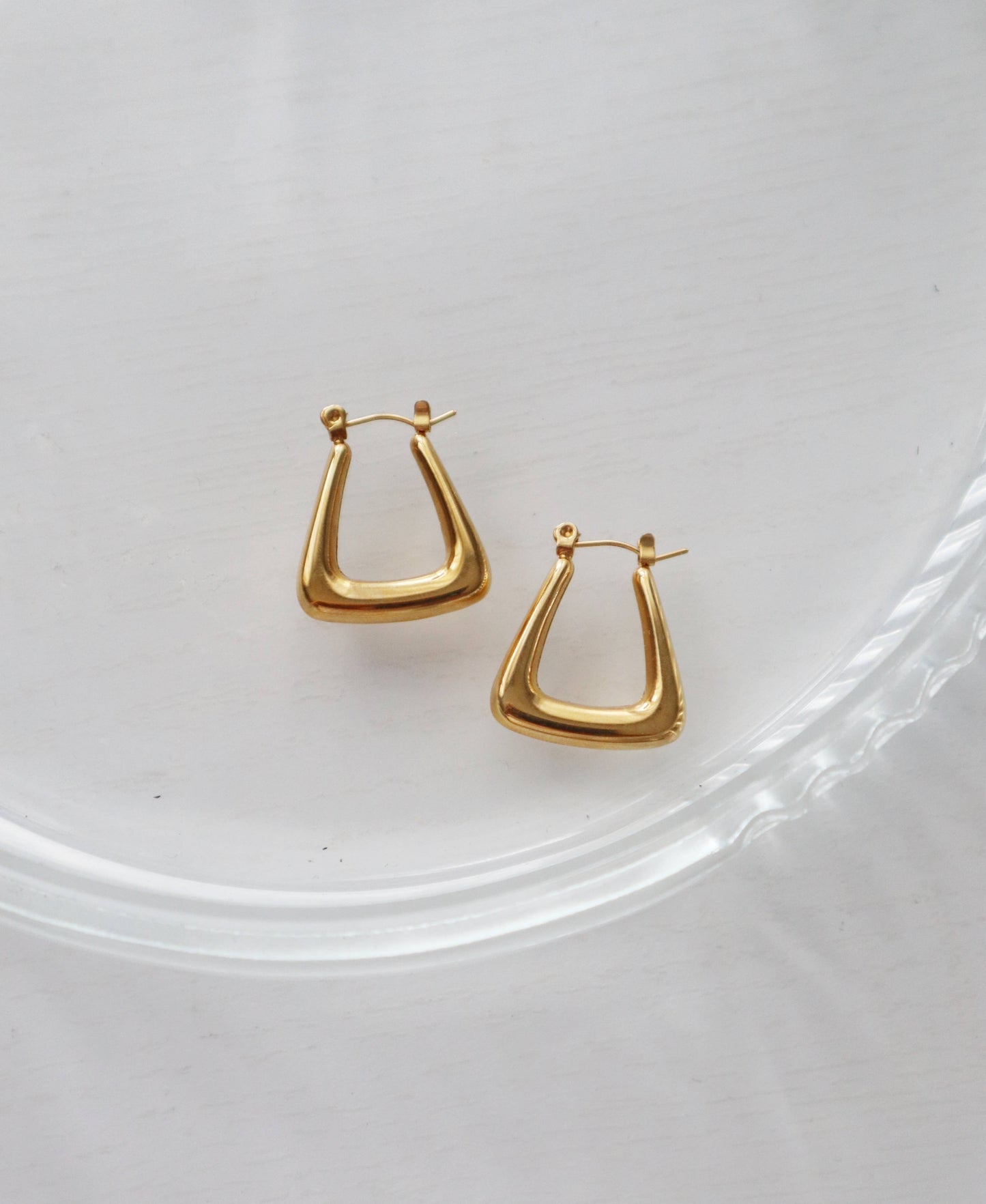 Maddie Hoops | Gold Hoops