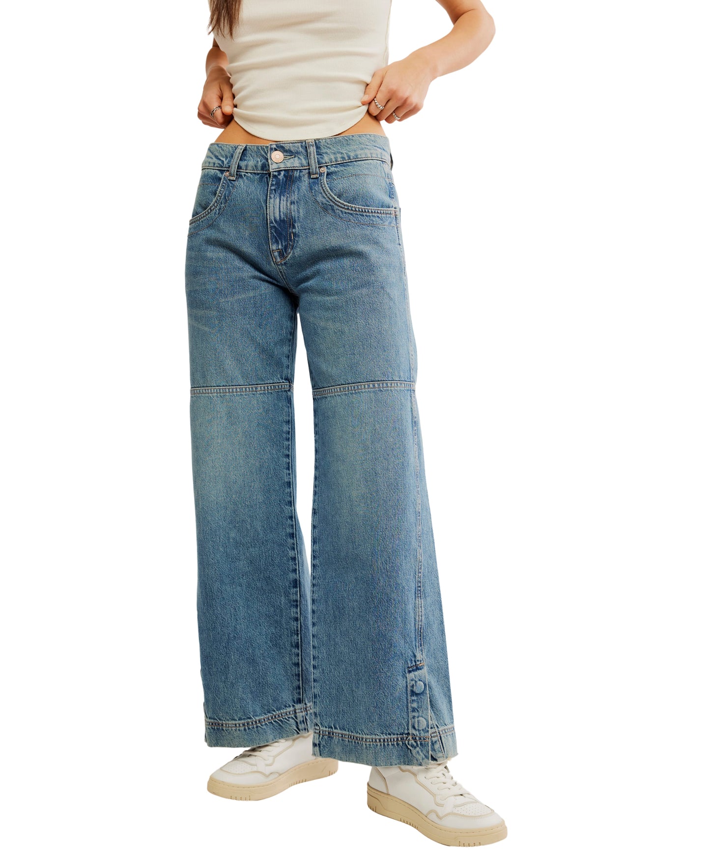 Benji Relaxed Wide Leg Jeans