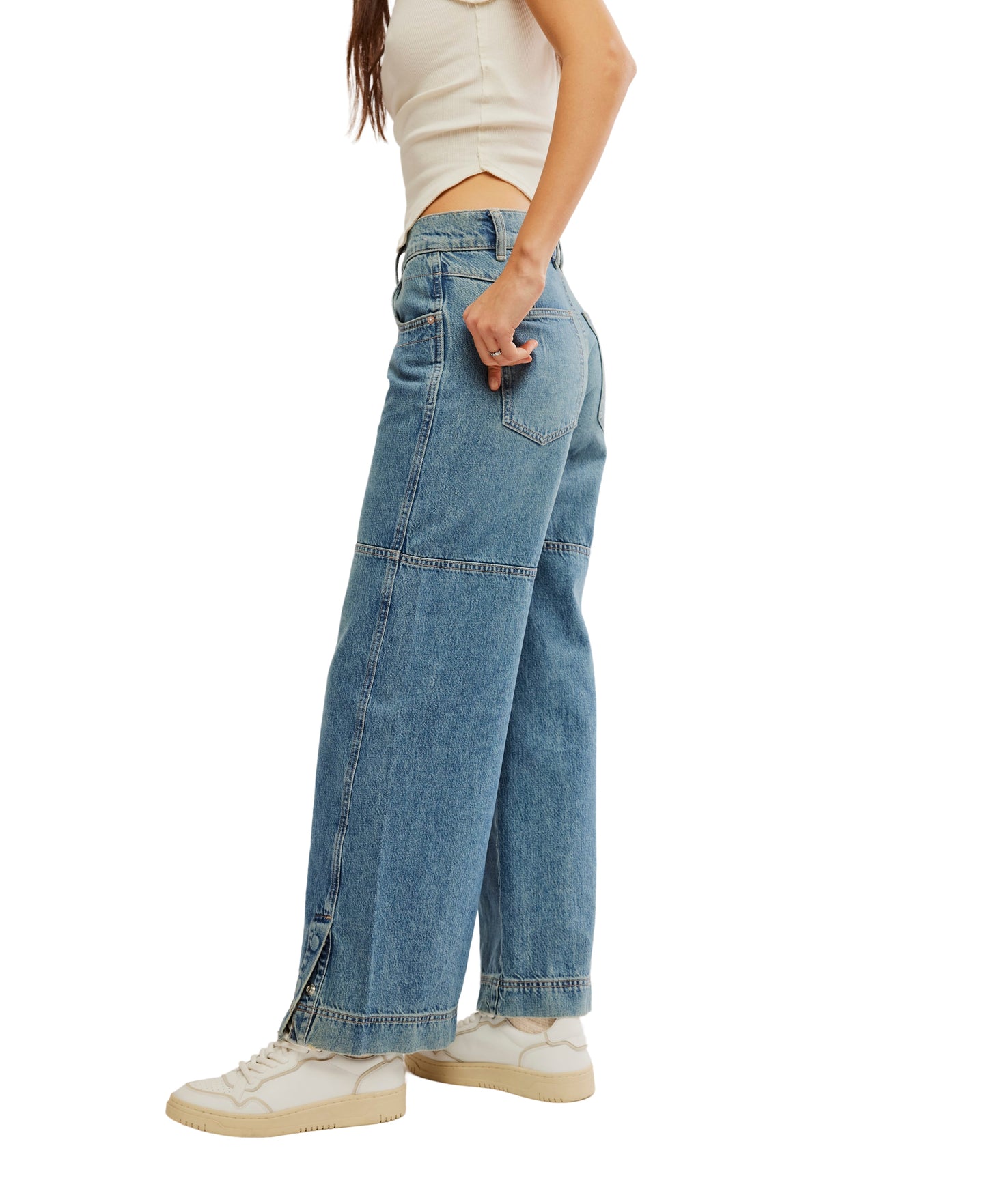 Benji Relaxed Wide Leg Jeans